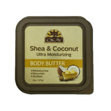 OKAY Pure Naturals Shea & Coconut Body Butter 8 Oz (Pack of 12)