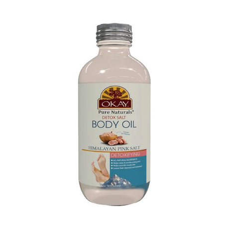 Okay Pure Naturals Himalayan Pink Salt Body Oil 4 Oz (Pack of 12)