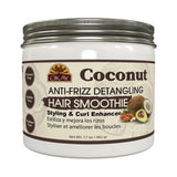 Okay Coconut Anti-Frizz Detangling Hair Smoothie 17 Oz (Pack of 6)
