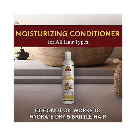 OKAY Coconut Shea Butter Deep Moisturizing Conditioner 12 Oz (Pack of 12)