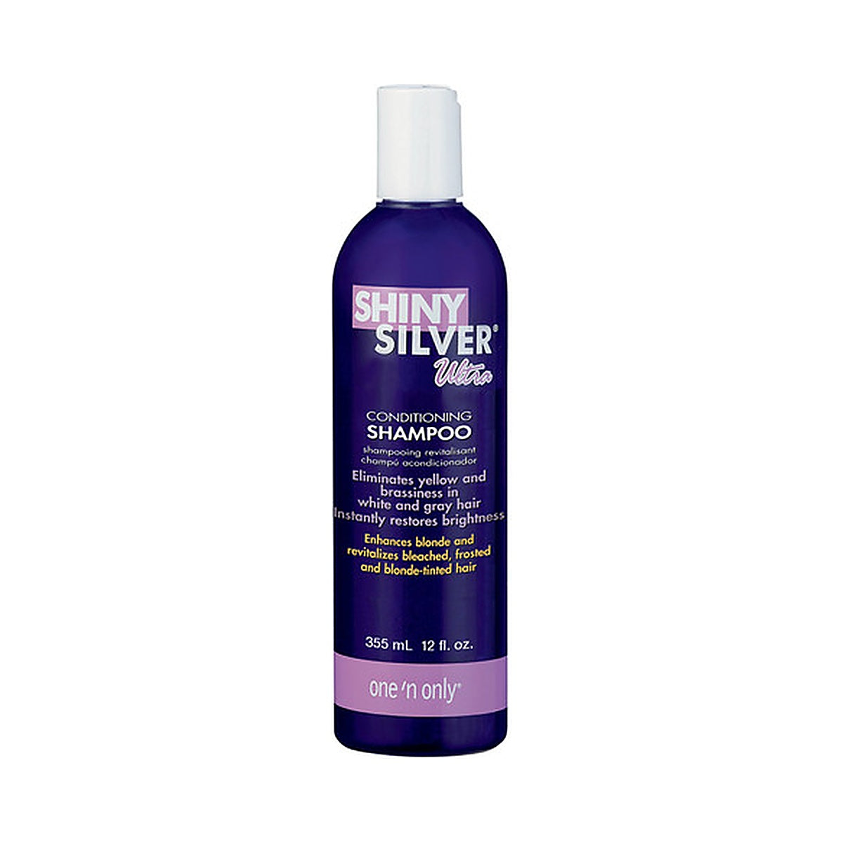 One n Only Shiny Silver Ultra Conditioning Shampoo 12 Oz (Pack of 12)