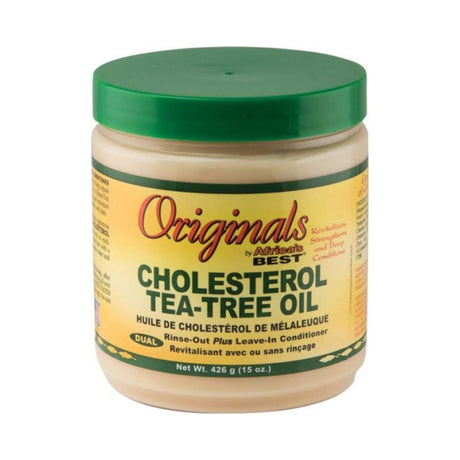 Africa's Best Cholesterol Tea Tree Oil Conditioner 15 Oz (Pack of 12)