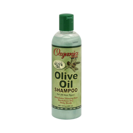 Africa's Best Organics Olive Oil Shampoo 12 Oz (Pack of 12)