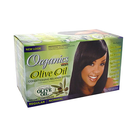 Africa's Best Originals Olive Oil Relaxer Regular (Pack of 12)