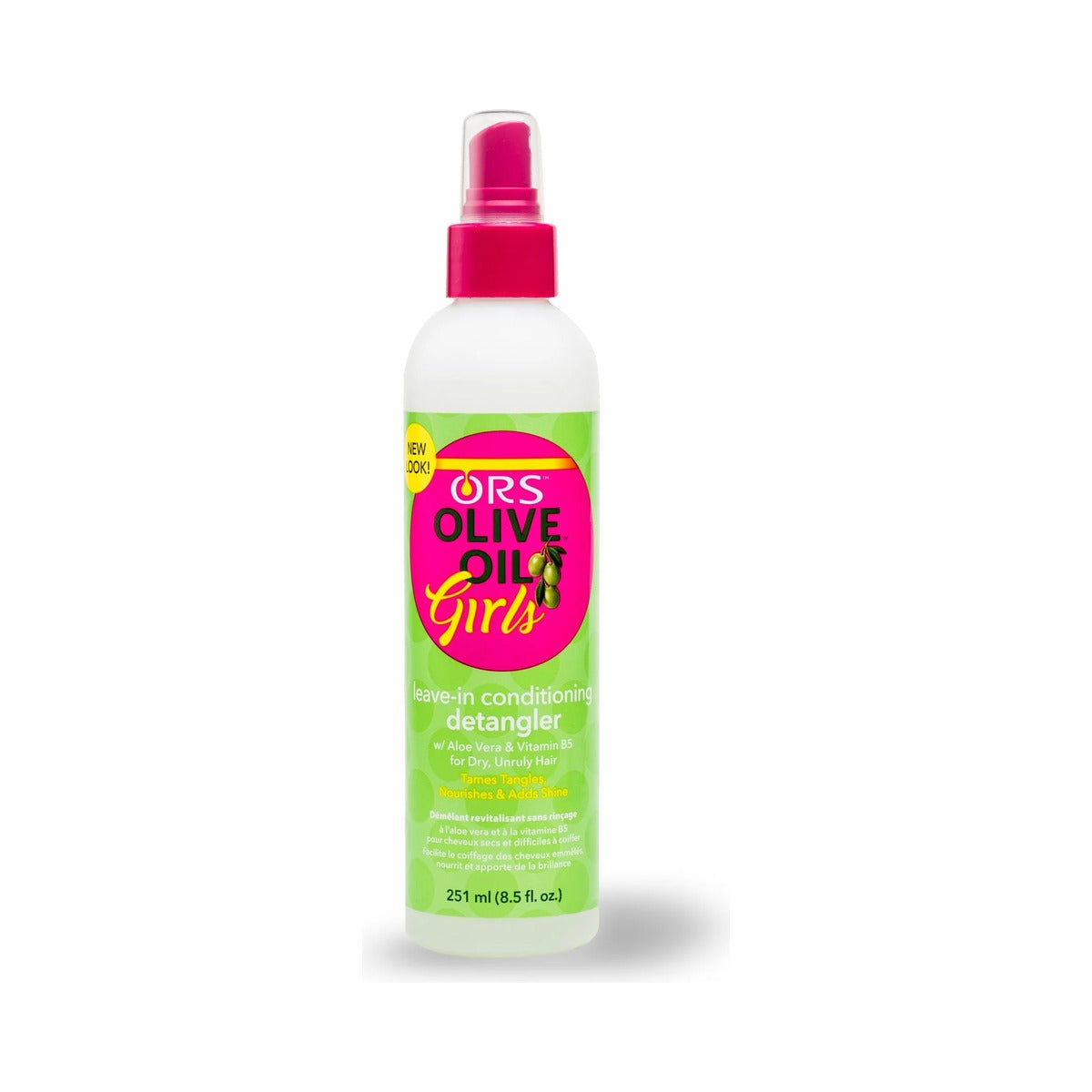 ORS Olive Oil Girls Leave-In Detangler 8.5 Oz (Pack of 6)