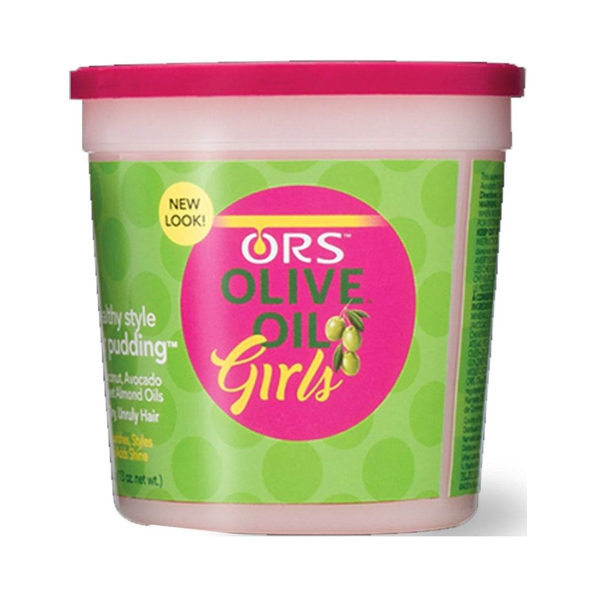 ORS Olive Oil Girls Moisturizing Hair Pudding 13 Oz (Pack of 6)