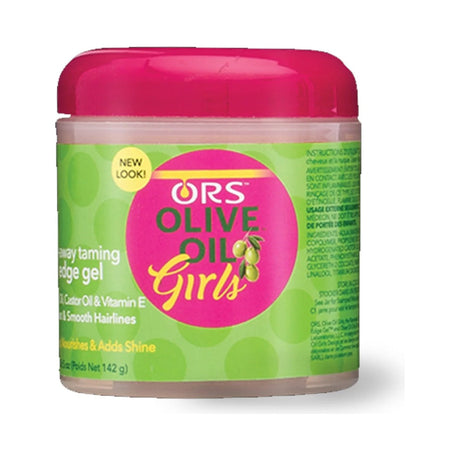 ORS Olive Oil Girls Fly-Away Taming Hair Gel 5 Oz (Pack of 6)
