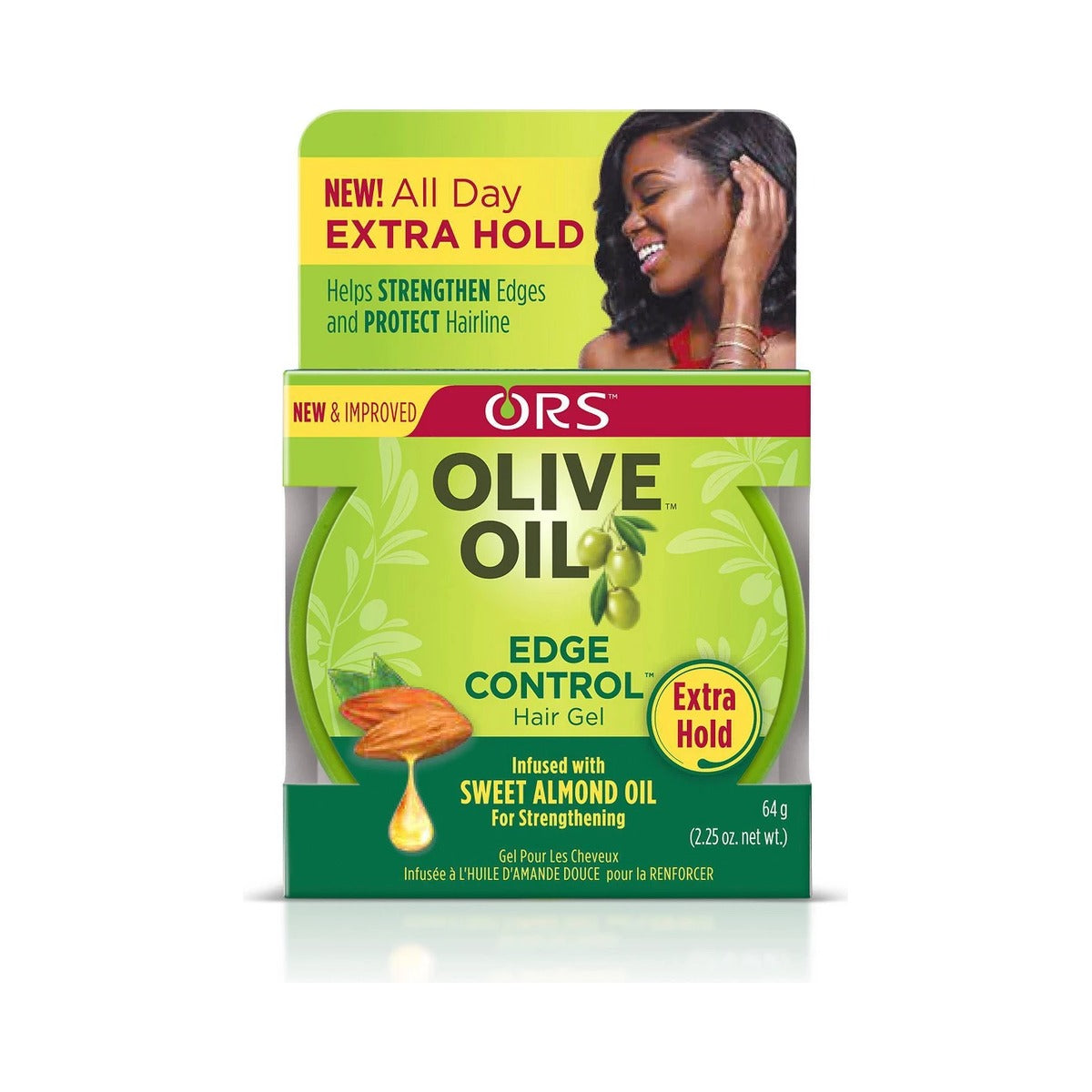 ORS Olive Oil Edge Control Gel 2.25 Oz (Pack of 6) - view 2