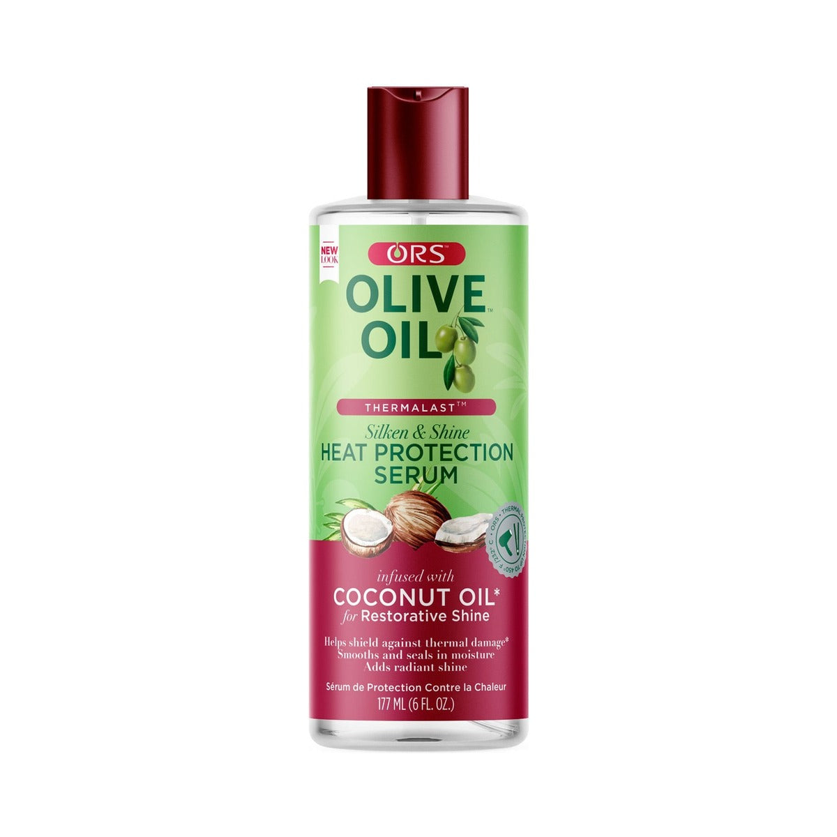 ORS Olive Oil Heat Protection Serum 6 Oz (Pack of 12)
