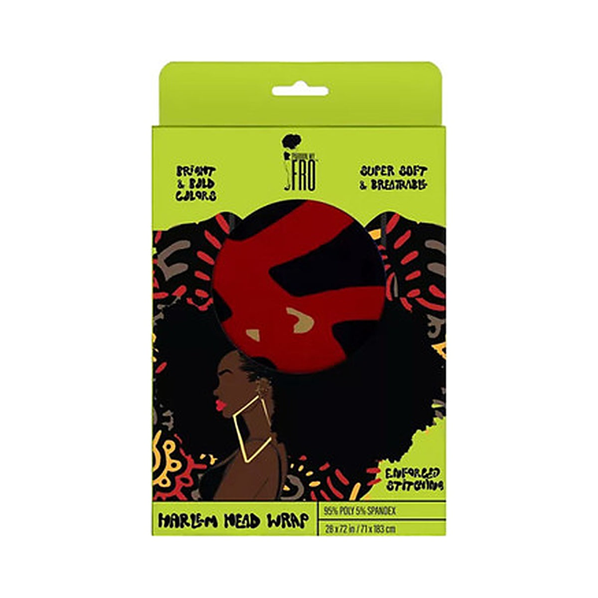Pardon My Fro Grip Wrap Harlem (Pack of 12)