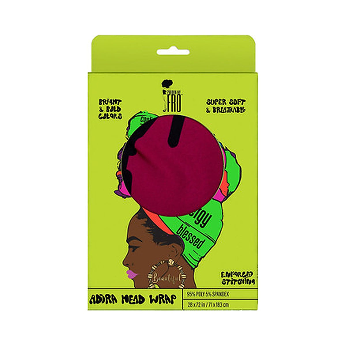 Pardon My Fro Hair Wrap Adira (Pack of 12)