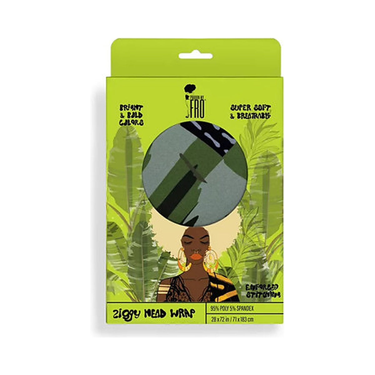 Pardon My Fro Hair Wrap Ziggy (Pack of 12)