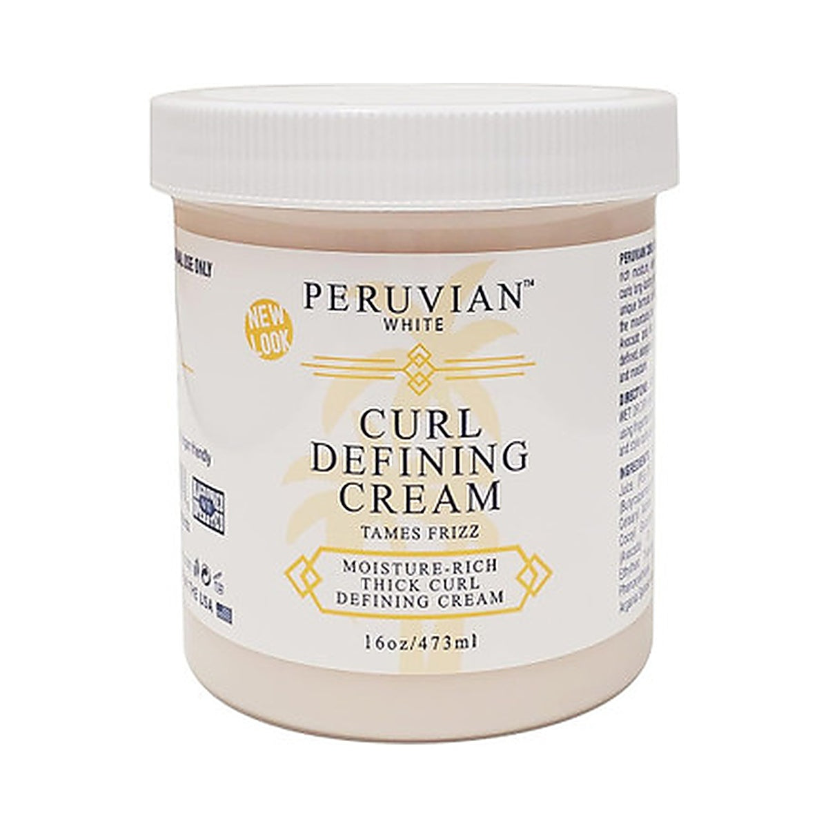 Peruvian White Curl Define Cream 16 Oz (Pack of 6)