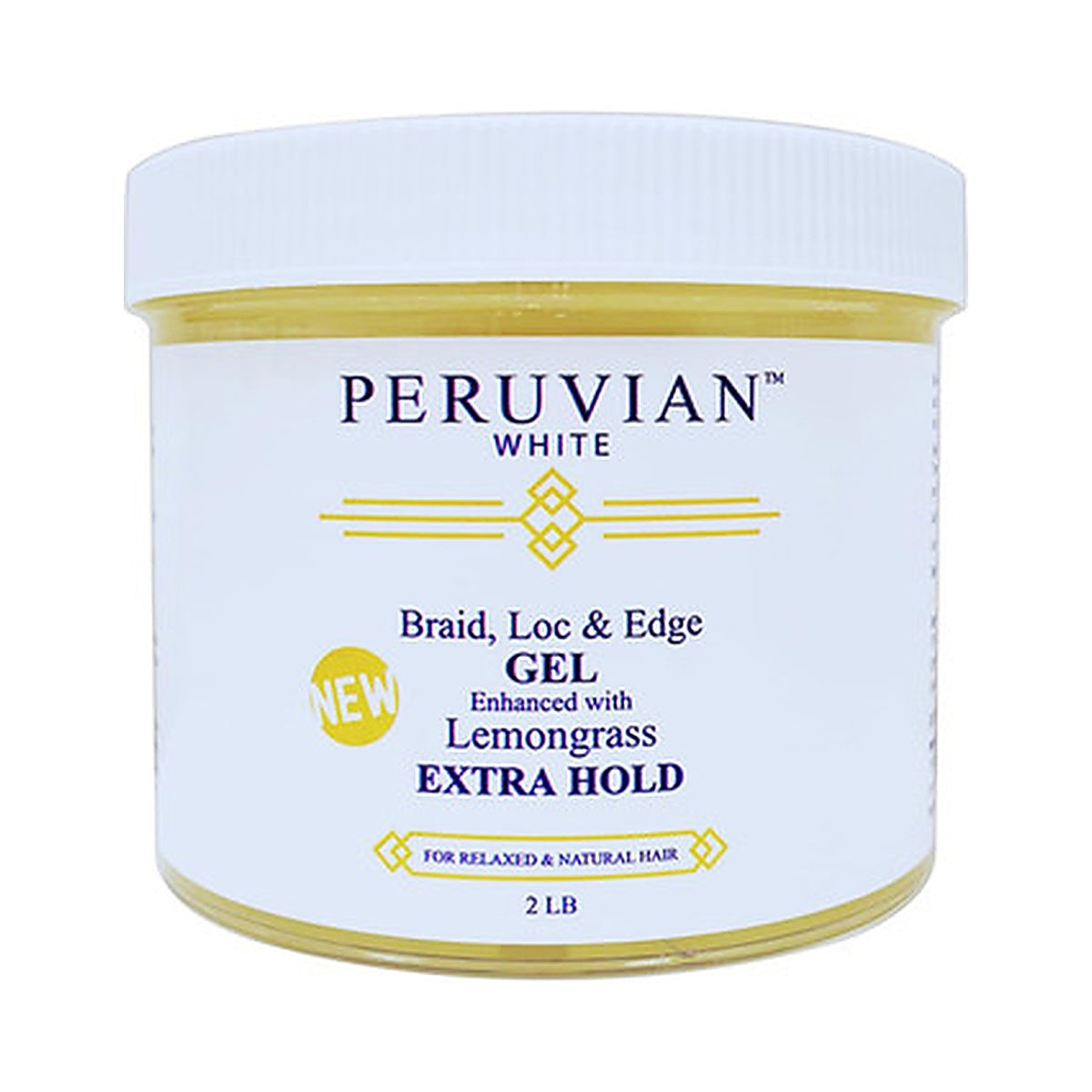 Peruvian White Lemongrass Lock & Edge 2 Lb (Pack of 6)