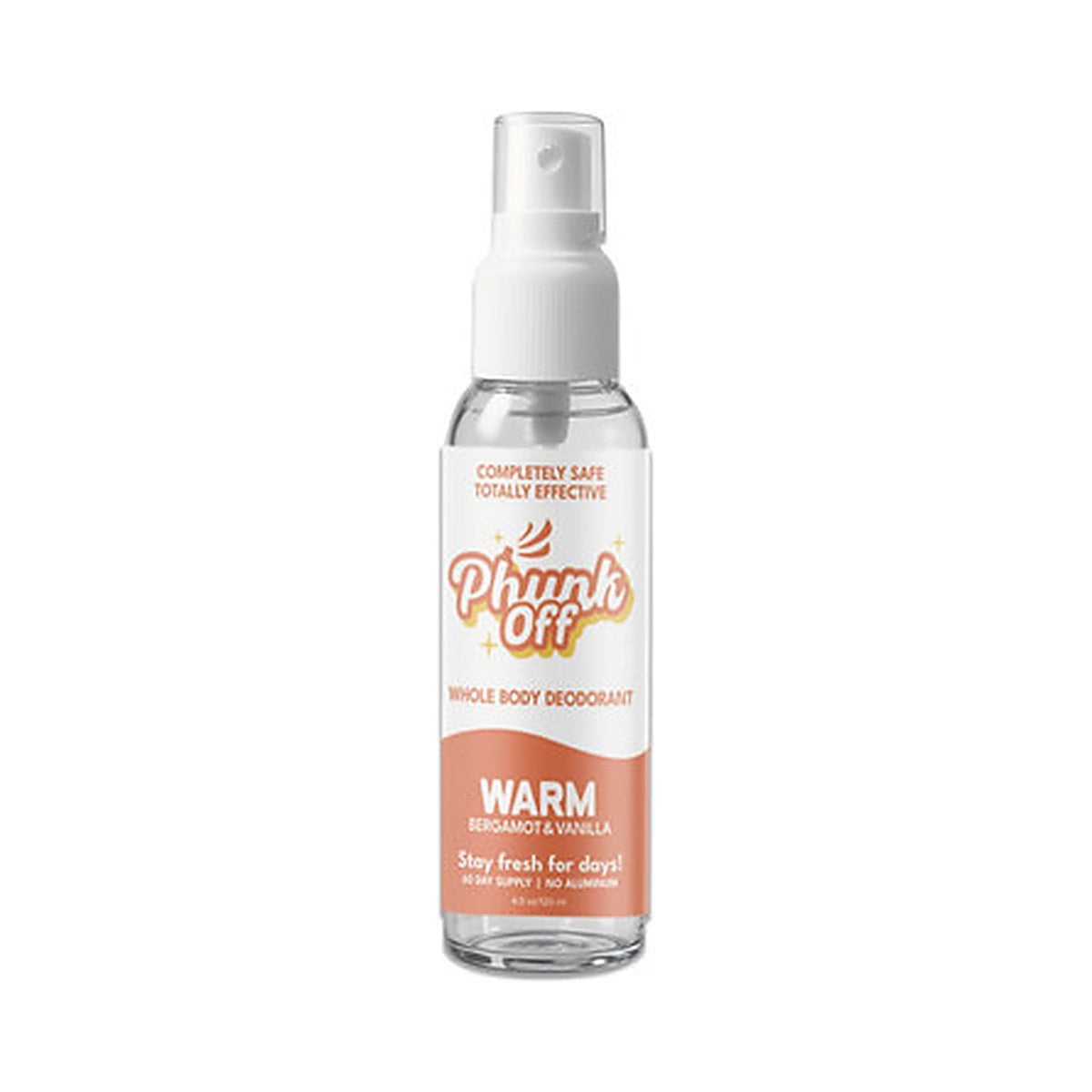 Phunk Off Whole Body Deodorant Spray 4 Oz (Pack of 12)