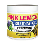 Pink Lemon Braid Gel Peppermint 15 Oz (Pack of 24)