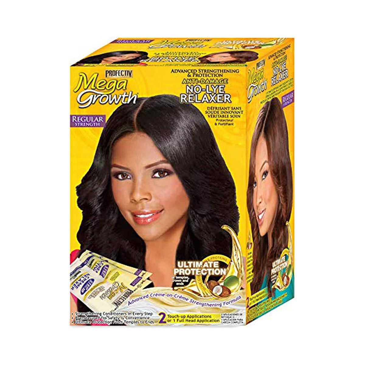 Profectiv Mega Growth No-Lye Relaxer Regular 250g (Pack of 4)