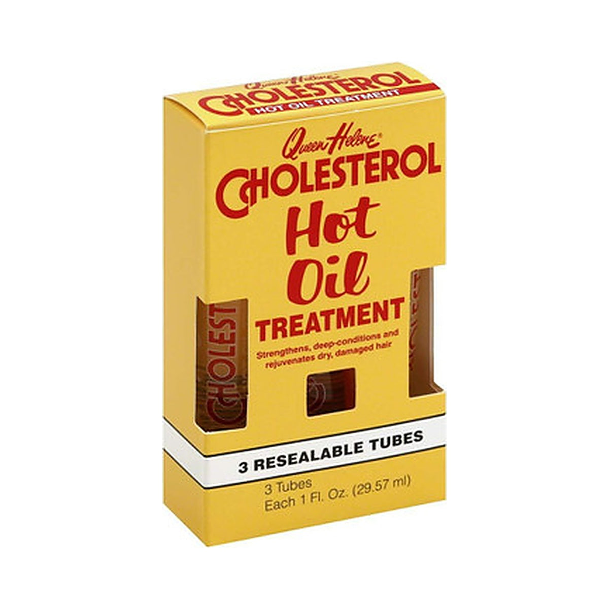 Queen Helene Cholesterol Hot Oil Treatment 1 Fl Oz (Pack of 6)