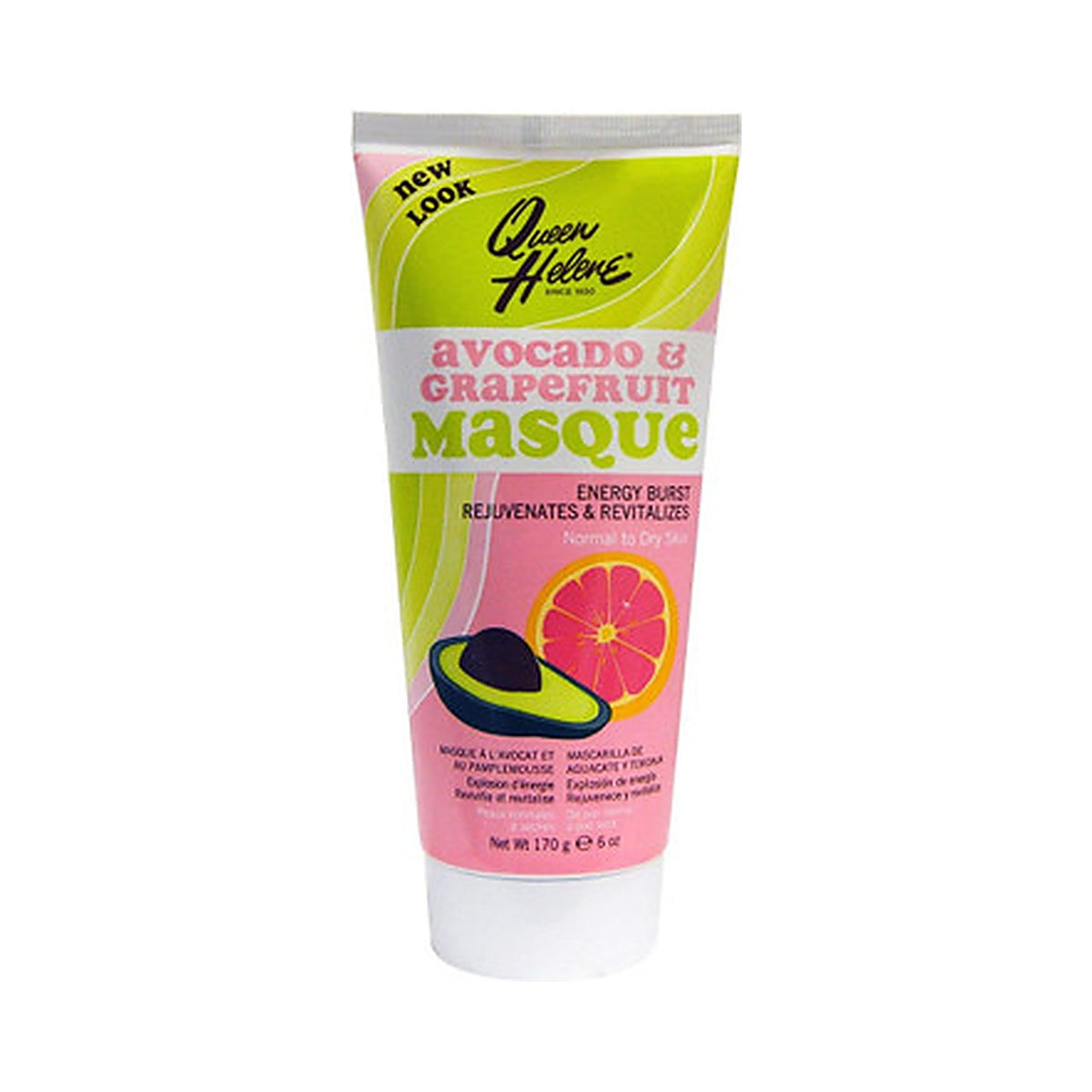Queen Helene Masque Avocado & Grapefruit 6 Oz (Pack of 6)