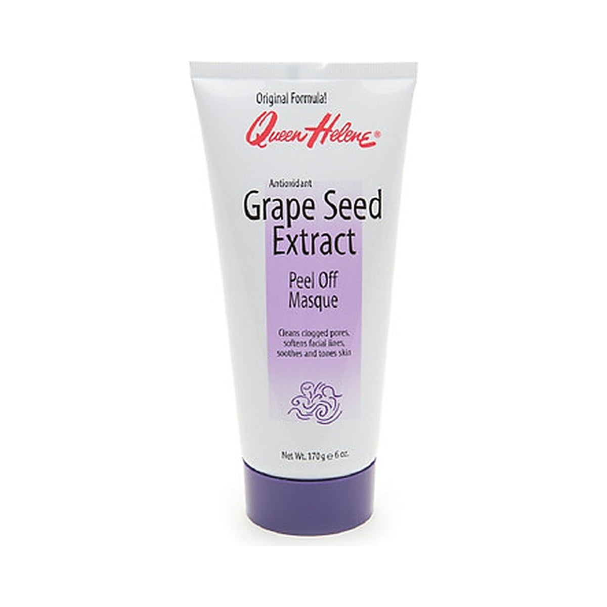 Queen Helene Grape Seed Peel-Off Masque 6 Oz (Pack of 6)