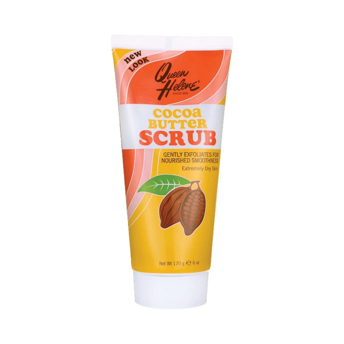 Queen Helene Natural Facial Scrub Cocoa Butter 6 Oz (Pack of 6)