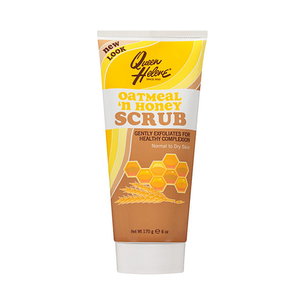 Queen Helene Oatmeal & Honey Scrub 6 Oz (Pack of 6)