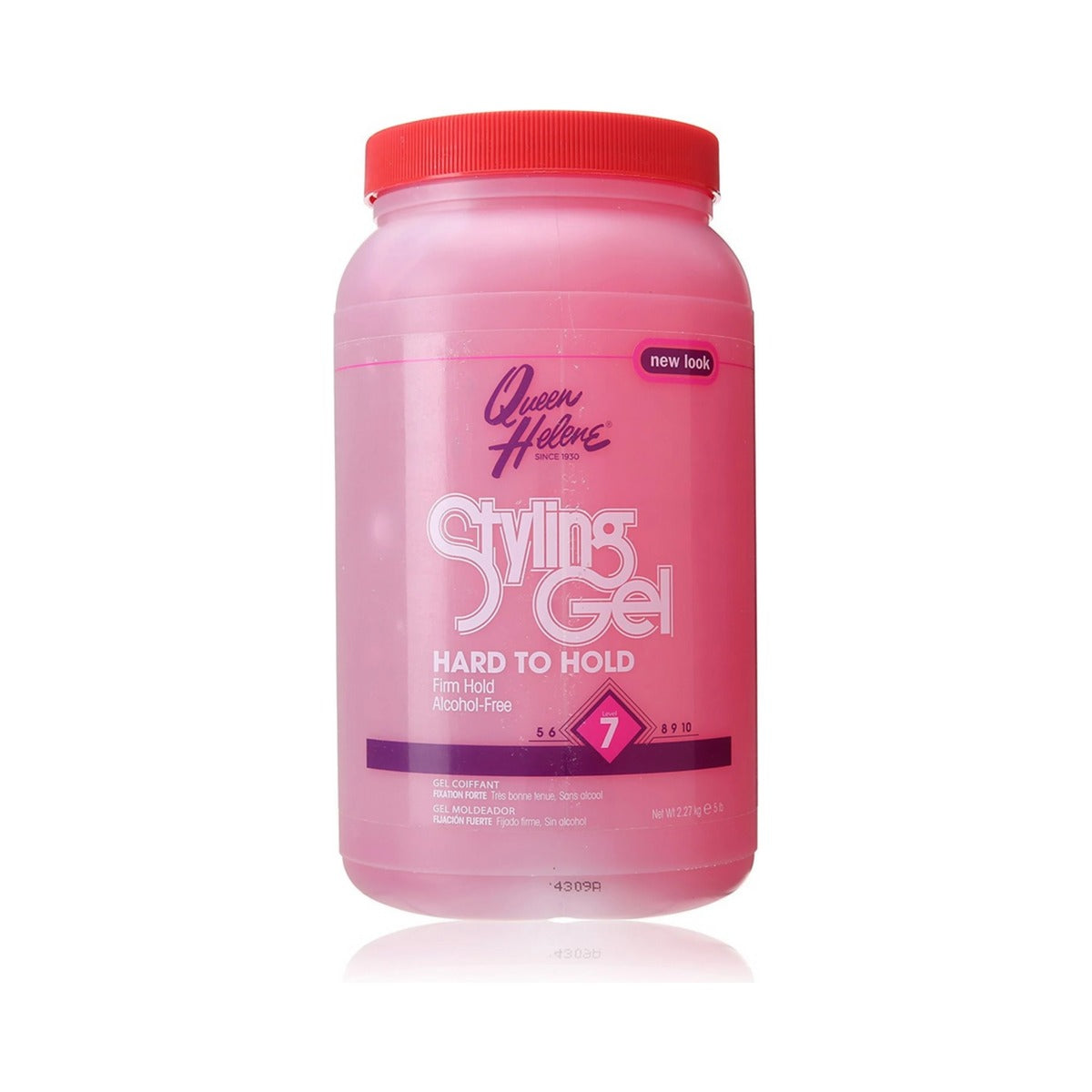 Queen Helene Hard to Hold Styling Gel 5 Lb (Pack of 6)