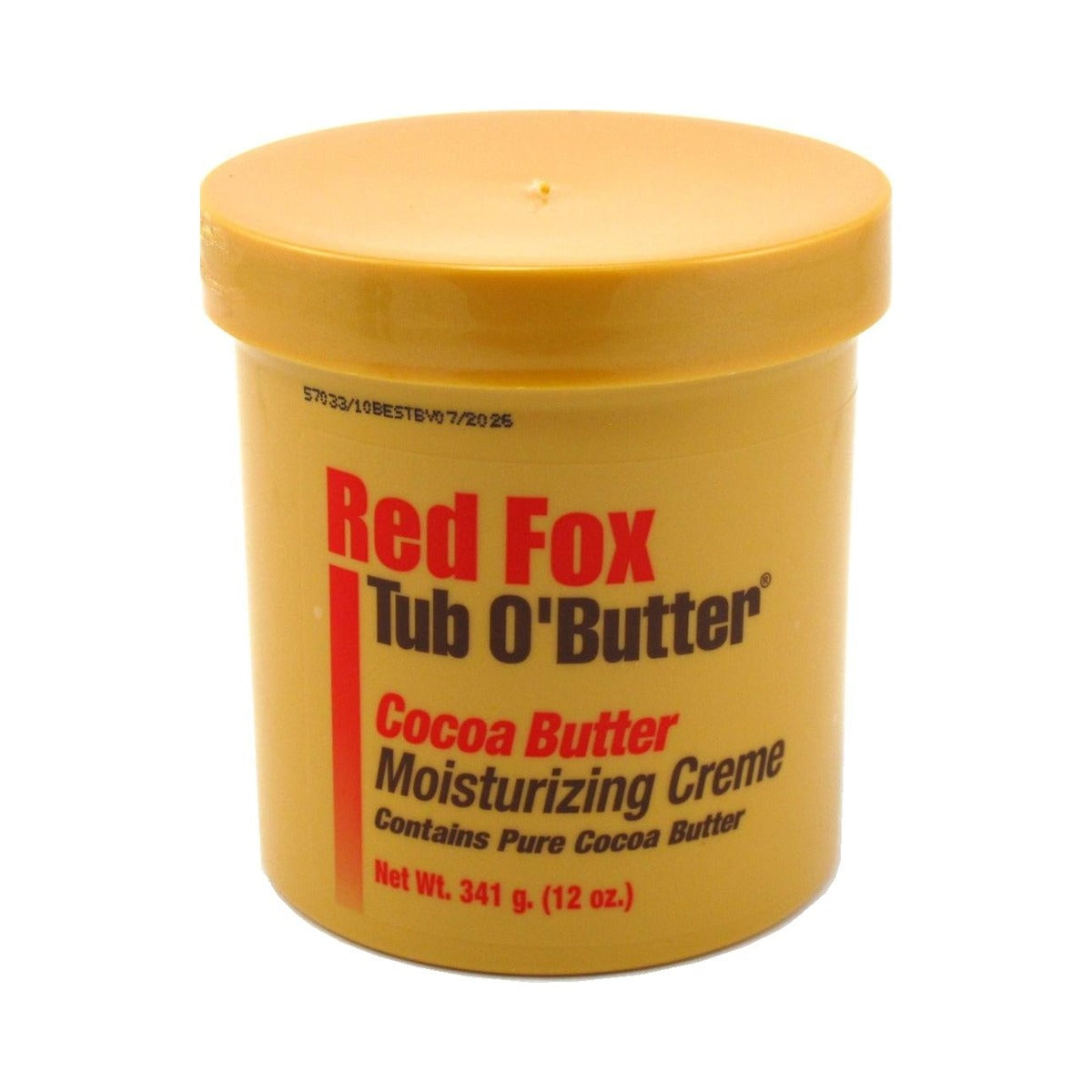 Red Fox Tub O' Butter Cocoa Butter 12 Oz (Pack of 12)