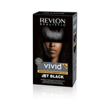 Revlon Realistic Vivid Colour Permanent Hair Color Jet Black 3.7 Oz (Pack of 12)