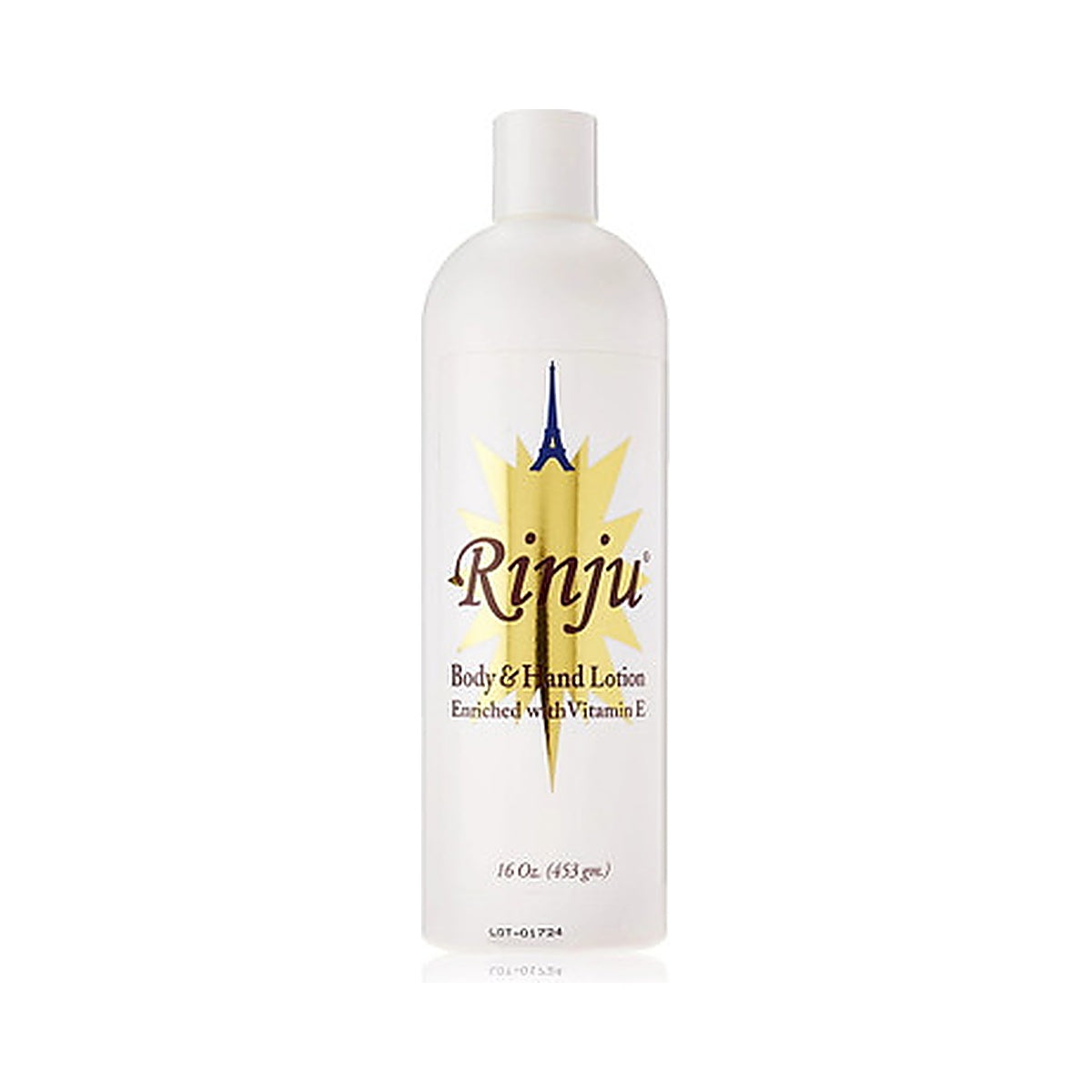 Rinju Body & Hand Lotion Enriched With Vitamin E 16 Oz (Pack of 12)