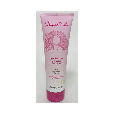 Rizos Curls Light Hold Gel 8 Fl Oz (Pack of 12)