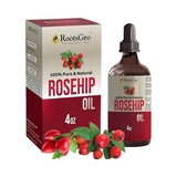 RootsGro Natural Rosehip Seed Oil 4 Oz (Pack of 48)