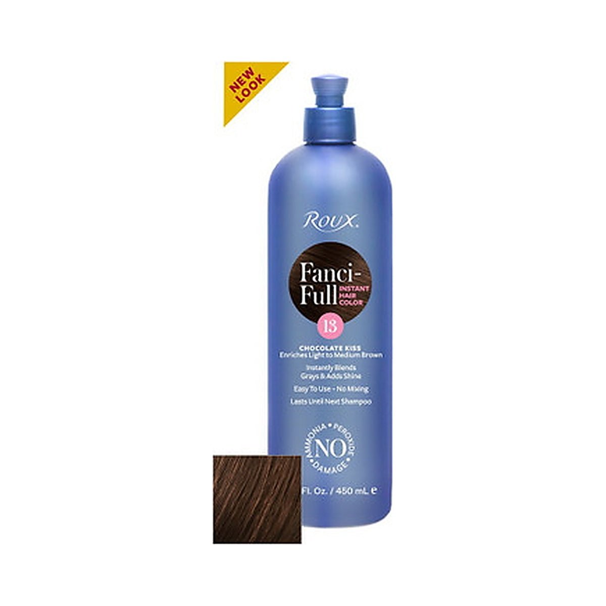 Roux Fanci-Full Rinse 13 Chocolate Kiss 15.2 Oz (Pack of 12)