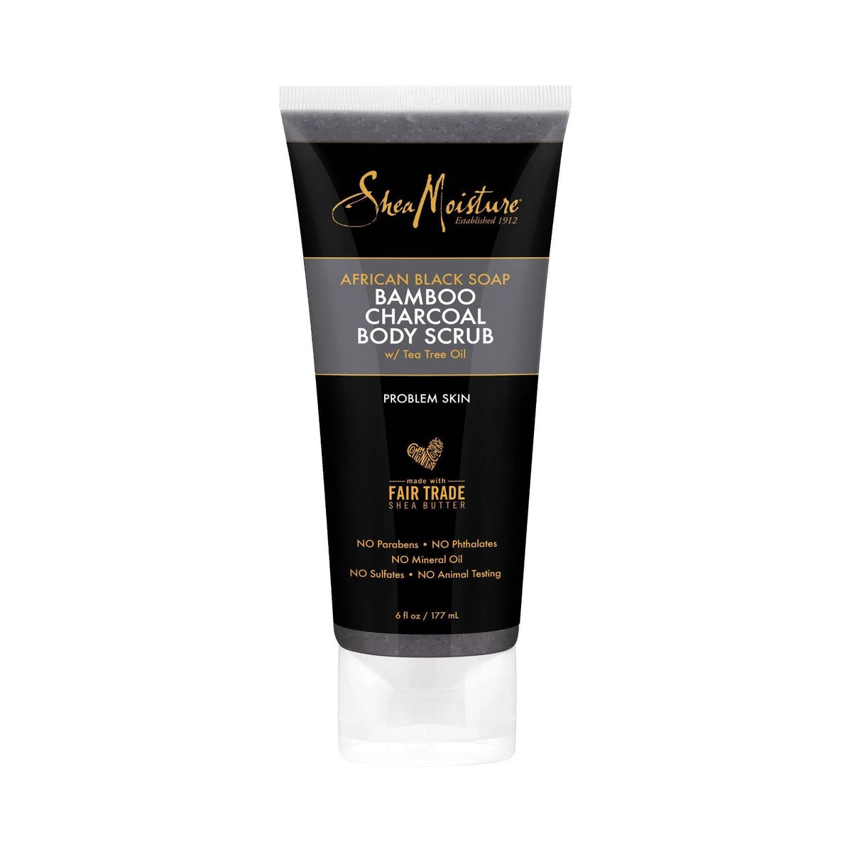 SheaMoisture African Black Soap & Charcoal Body Scrub 6 Oz (Pack of 24) - view 3