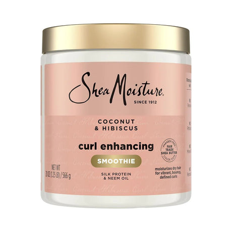 SheaMoisture Coconut & Hibiscus Curl Enhancing Smoothie 20 Oz (Pack of 12)