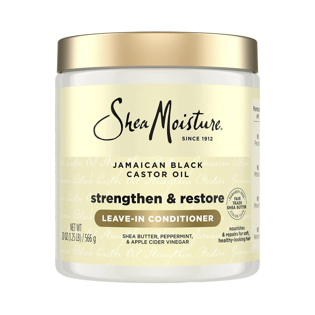 SheaMoisture Leave In Conditioner Jamaican Black Castor Oil 20 Oz (Pack of 12) - view 2