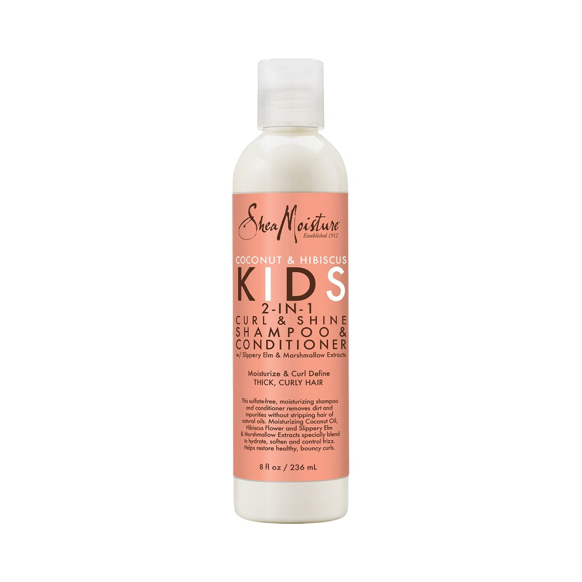 SheaMoisture Coconut & Hibiscus Kids 2-in-1 Shampoo & Conditioner 8 Oz (Pack of - view 2
