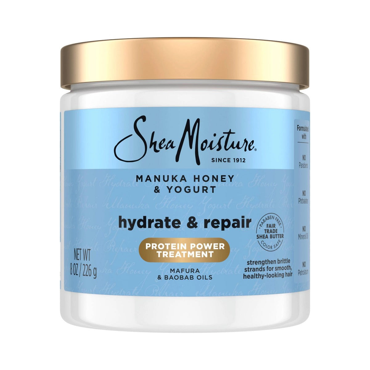 SheaMoisture Manuka Honey & Yogurt Hydrate + Repair Hair Mask 8 Oz (Pack of 12) - view 3