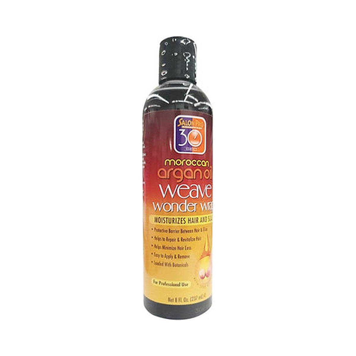 SalonPro 30 Sec Moroccan Argan Oil Weave Wonder Wrap Dark (Pack of 6)