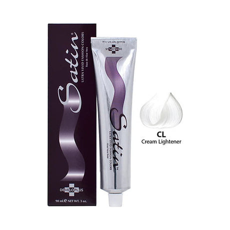 Satin Haircolor CL Cream Lightener 3 Oz (Pack of 24)