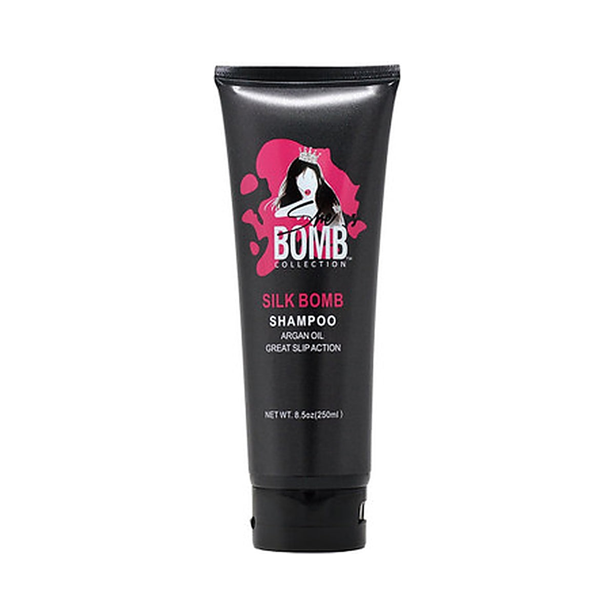 She Is Bomb Collection Silk Bomb Shampoo 8.5 Oz (Pack of 24)