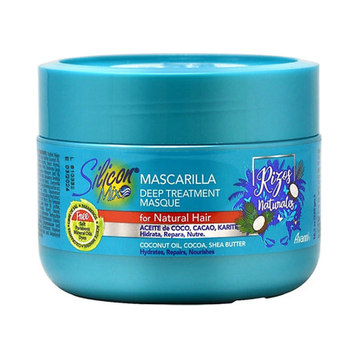 Silicon Mix Rizos Natural Hair Mask 10.5 Oz (Pack of 12)