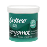 Softee Bergamot Hair Dress & Pressing Oil 5 Oz (Pack of 12)