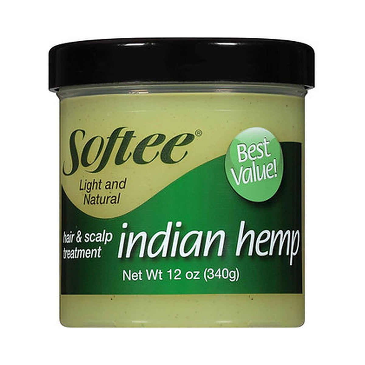 Softee Indian Hemp Light & Natural Hair Treatment 12 Oz (Pack of 24)