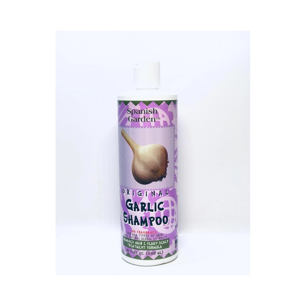 Spanish Garden Original Garlic Shampoo 16 Oz (Pack of 12)