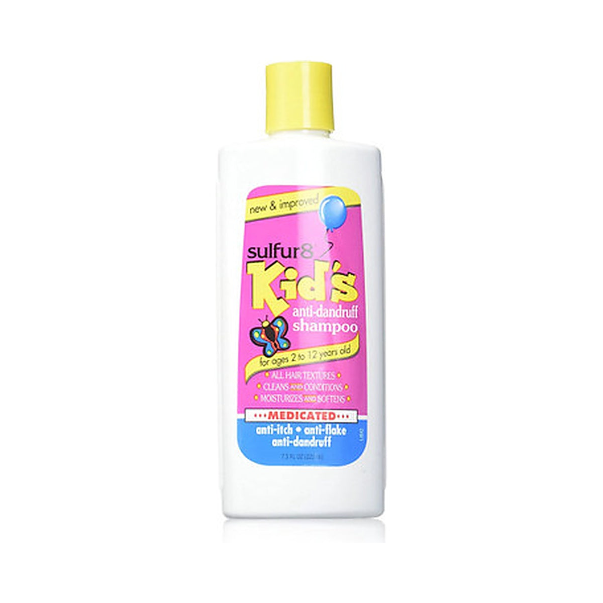Sulfur 8 Kids Anti-Dandruff Shampoo 7.5 Oz (Pack of 12)