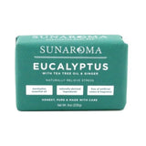 Sunaroma Eucalyptus With Tea Tree Oil & Ginger Soap 8 Oz (Pack of 36)