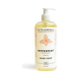 Sunaroma Peppermint Hand Soap 18 Oz (Pack of 6)