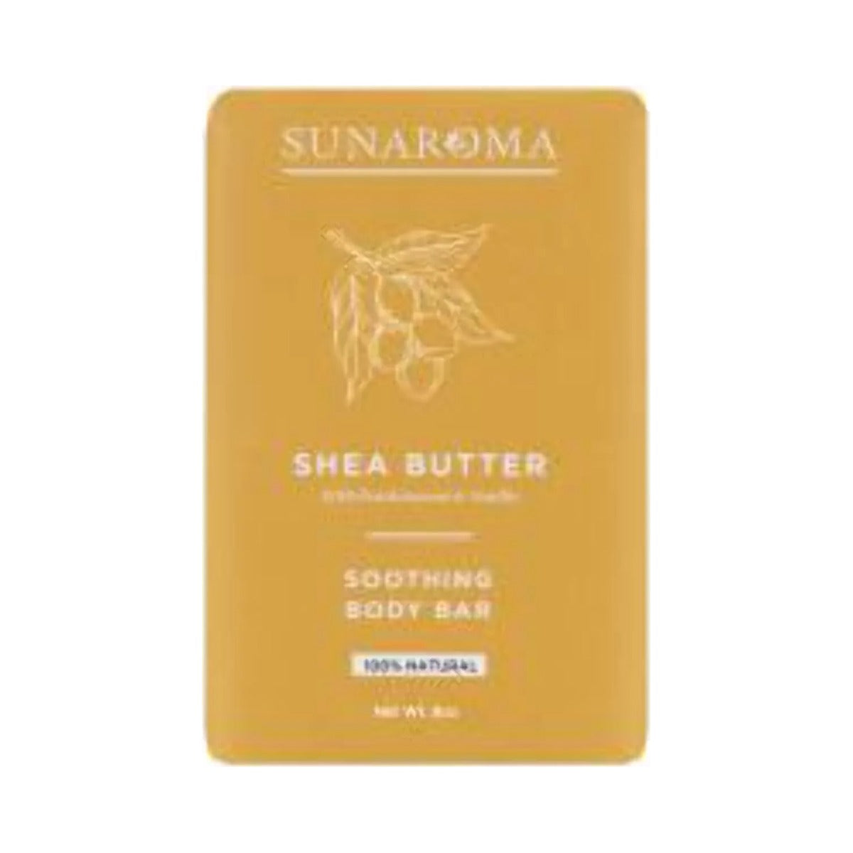 Sunaroma Shea Butter Bath Soap 8 Oz (Pack of 36)