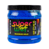 Super Wet Blue Styling Gel 35.3 Oz (Pack of 6)